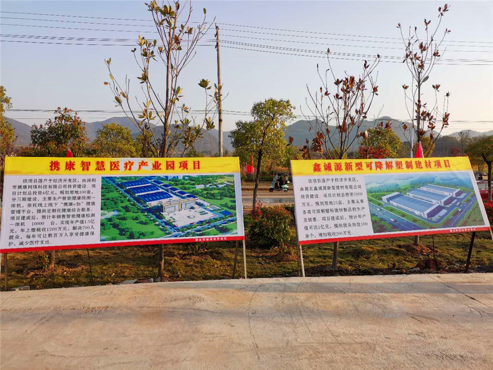 阳新县2020年第一季度重点项目集中开工